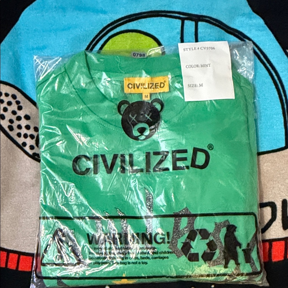 Civilized
Civilized Mens Lowless Oversized Redemption CrewNeck Color Mint - Picture 13 of 14